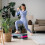 AS002 STEP AEROBICO ROSA/GRIGIO HMS 15
