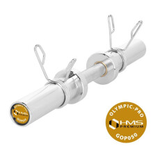 BARRE COURTE OLYMPIQUE 5 KG 50 CM HMS GOP050