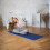 TPE YOGA MAT MØRKEBLÅ YM10 HMS 12
