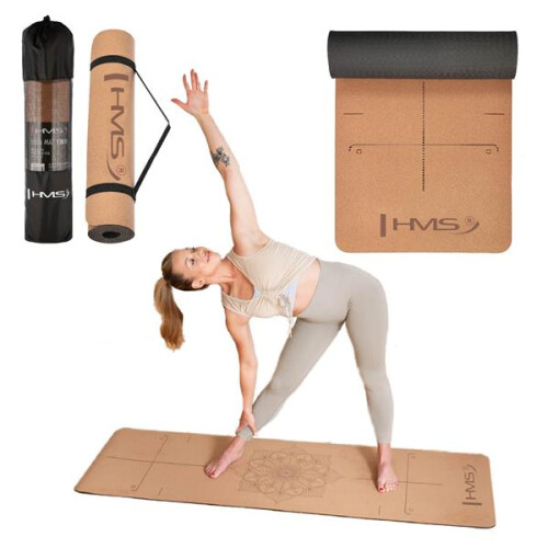 TPE YOGA MAT KORK YM11 HMS 1