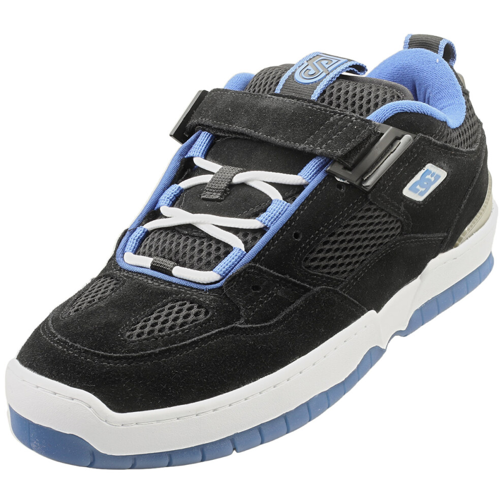 Dc (7) Shoes Js 1 Mens Skate Trainers In Black Blue