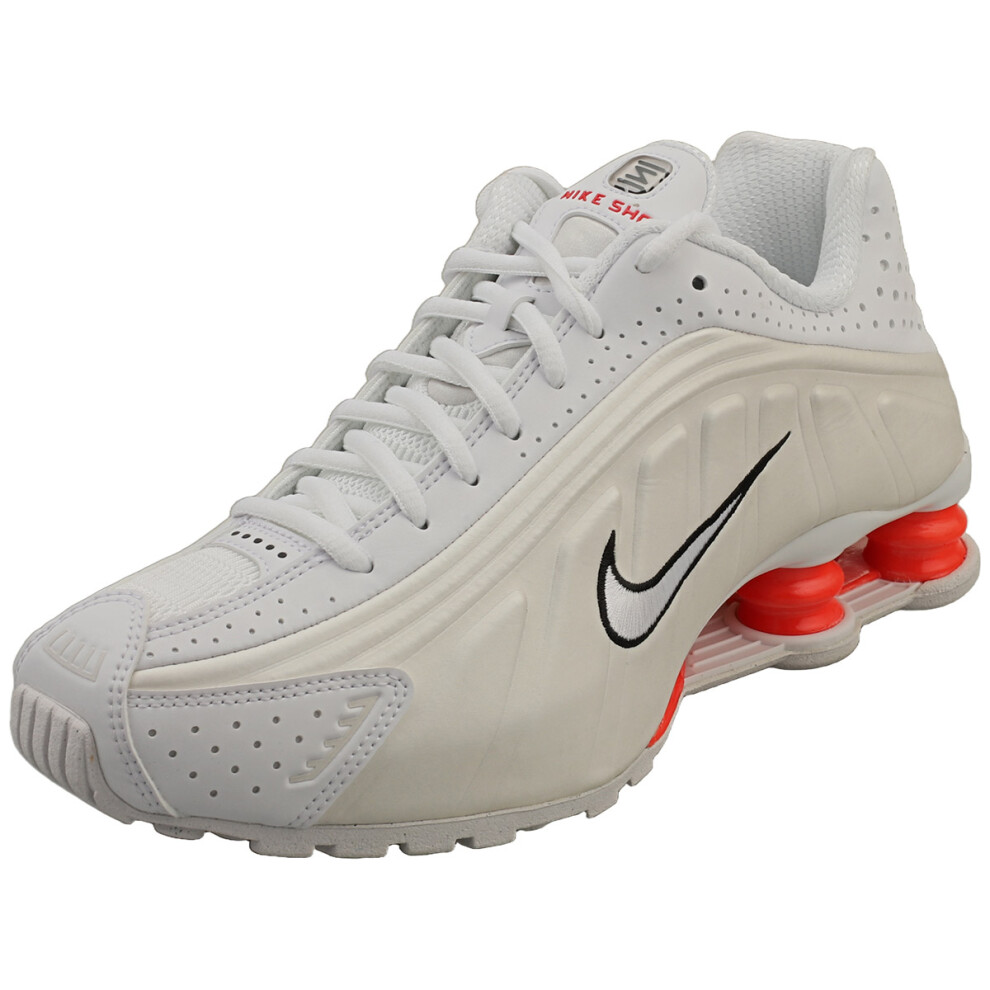 (4) Nike Shox R4 Womens Fashion Trainers in White Phantom