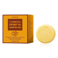 Ouhoe Herbal Bath Hair Turmeric Soap Cleansing Scalp Care Nourishing Hair Care Soap