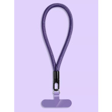 (Purple) Universal Detachable Rope Wrist Strap For Samsung Google LG Mobile Phone hot