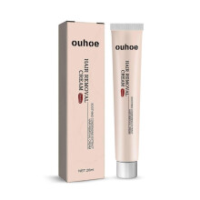 OUHOE Soothing and Moisturizing Hair Removal Cream is gentle and non irritating to the armpits, smooth and delicate to the skin