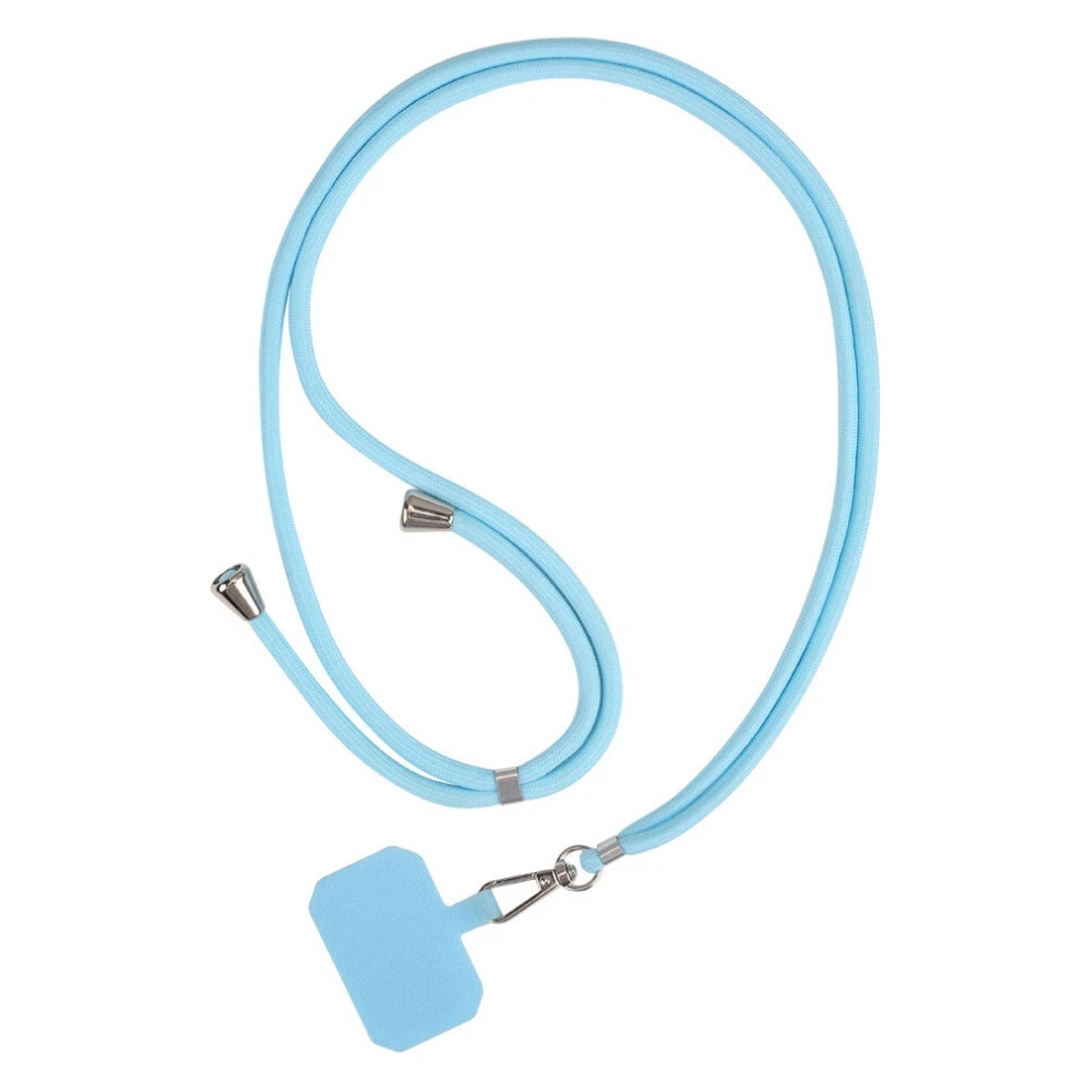 (Blue) Anti-Lost Mobile Phone Lanyard Neck Strap Universal Cross Body Smartphone Rope Blue 6963793591503