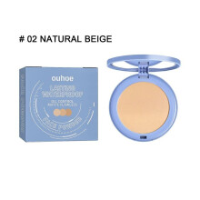 2 pieces of OUHOE setting powder, flawless, long-lasting, not easy to remove makeup, natural, light and breathable setting powder
