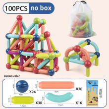 Blocchi Di Costruttore Magnetico Imposta Giocattoli Per Bambini Blocchi Per Costruzioni A Canna A Bastone Magnetico Montessori