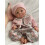 33 Cm Lavable Coco Solid Silicone Solid Bebe Reborn Girl Touch Soft Touch Feeling Melva Dipinto A Mano LIGHELIO Bampa 4