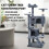 (Default) Large Cat Tree Activity Centre Multilevel Scratching Post 138cm Climbing Tower 5