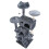 (Default) Large Cat Tree Activity Centre Multilevel Scratching Post 138cm Climbing Tower 4