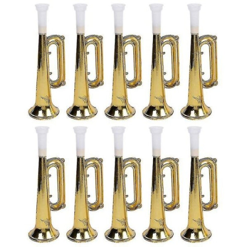 Lot de 10 mini trompettes pour enfants
