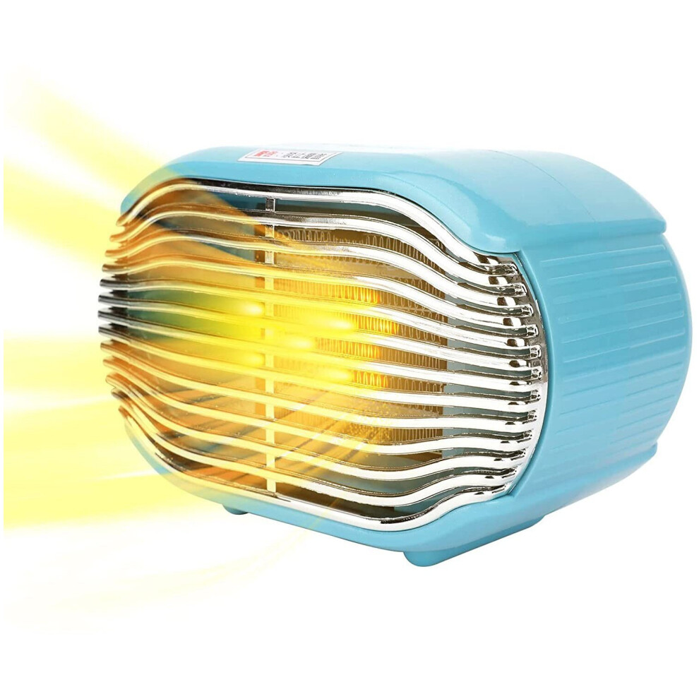 Radiateur d'appoint, mini radiateur céramique PTC 600/800 W avec thermostat
