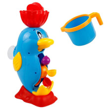 Detská sprcha Hračky do vane Roztomilá žltá kačička Animal Water Wheels Toys Rozprašovač vody do kúpeľa