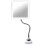 Specchio ingranditore flessibile con luce LED, ingrandimento 5x 1