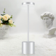 Luminária de mesa, Luminária de mesa sem fio recarregável, Luminária de mesa LED 3600mAh com design