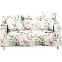 Capas elásticas para sofá, capa elástica para sofá de 2 lugares na cor jacquard floral