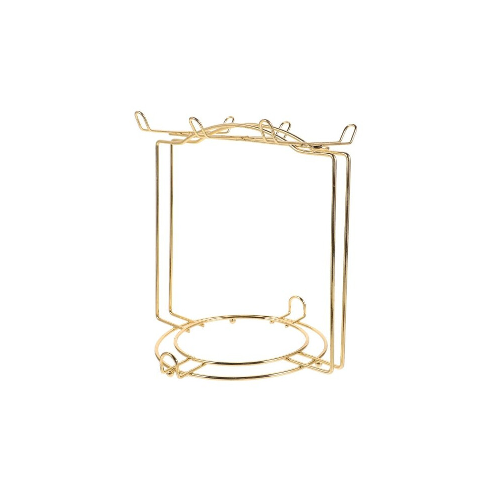 Organisateur (pour 4 tasses 6 assiettes/or) (Organisateur) Armoire de cuisine et égouttoir à vaisselle