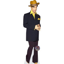 Figura de cartón del Príncipe (sombrero) (tamaño real o miniatura). De pie. De pie. Minifigura.