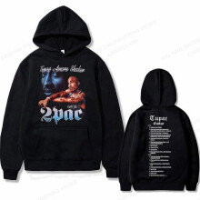Moletom com capuz Tupac 2pac, masculino e feminino, da moda, infantil, hip hop, feminino, com capuz,