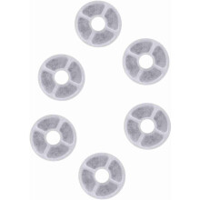 RK60 Elemento filtrante per l'acqua per animali domestici Square Flower, 6 pezzi
