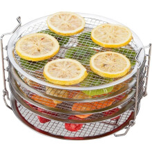 Rack per essiccatore per Ninja Foodi da 6,5 e 8 litri in acciaio inossidabile per alimenti 6,5 e 8