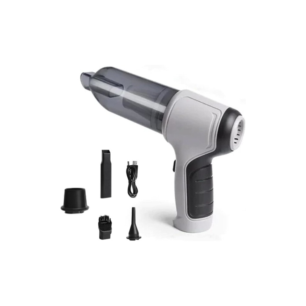Aspirateur à main sans fil, mini aspirateur à main, aspirateur de voiture avec aspiration puissante, rechargeable