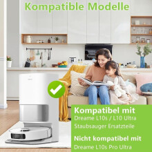 Robottipölynimuri Dreame L10s Ultra/L10 Ultra/L10 Prime Robottipölynimurin lisävarustesarja 1 Pääharja