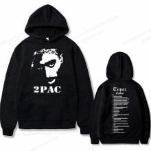 Huppu Tupac 2pac Huppari Miehet Naiset Muoti Neulepaidat Lapset Hip Hop Neulepaidat Naisten Neulepuserot