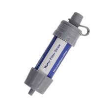 Mini sistema di filtraggio dell'acqua con cannuccia per la purificazione dell'acqua di sopravvivenza portatile