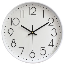 Orologio da parete, orologio da parete digitale da 12 pollici, grande, silenzioso, al quarzo senza ticchettio
