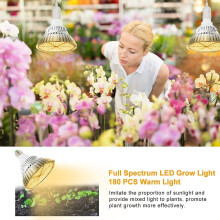 120 W täyden spektrin LED Grow Light 180 LED puutarhaviljely