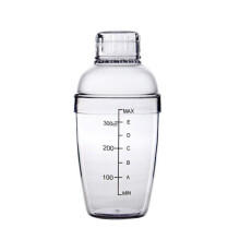 Cocktail Plastic Martini Shaker cocktail shakerit Martini Shaker 4 kapasiteettia patukoille Käytä kotona