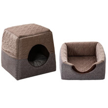 Pet Nest Semi-Fechado Casa para Gatos Quarto para Animais de Estimação Quarto para Gatos Ninho Quatro