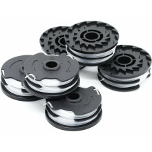 Bobine de rechange pour tondeuse à gazon sans fil Lidl Parkside (PRTA 20-LI, PRT 550, PRT 300) - 1,6 mm, 2 x 4