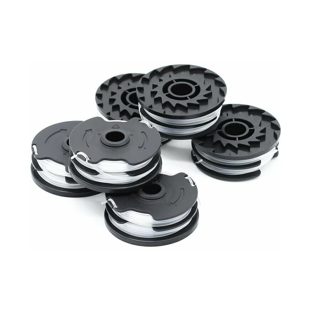 Bobine de rechange pour tondeuse à gazon sans fil Lidl Parkside (PRTA 20-LI, PRT 550, PRT 300) - 1,6 mm, 2 x 4