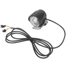 Farol para bicicleta elétrica com entrada de alto-falante embutida 12v 36v 48v 60v 80v Luz LED para