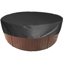 Capa de piscina redonda com energia solar, capa protetora à prova d'água para spa, 190T, banheiras de
