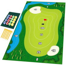 Chipping Golf-pelimatto 16 kahvaisella golfpallolla Soveltuu sisäulkopeleihin-1