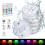 Kits d'éclairage submersible à LED, éclairage de piscine étanche IP68 16 RGB 1