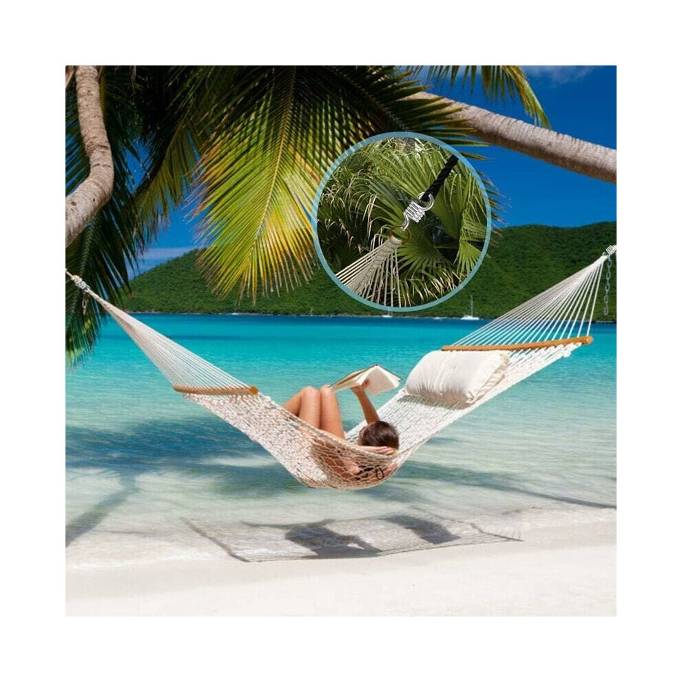 Molla Per Amaca, 2 Ganci Per Molla Per Amaca Adatti Per Appendere Amache, Altalene Per Sedie Sospese, Molle Per