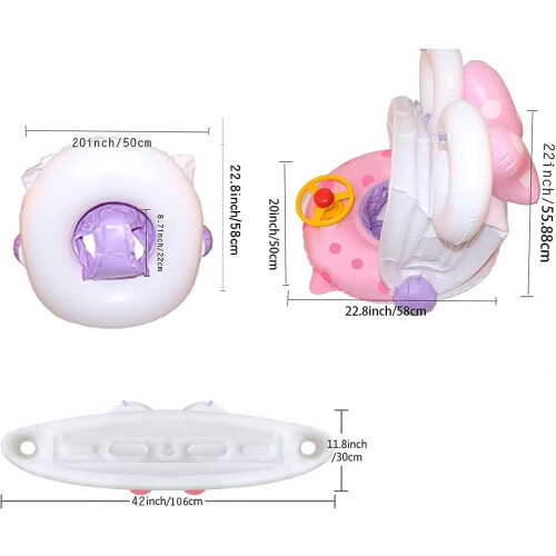 Bouée de natation pour bébé, bouée gonflable avec siège, piscine