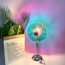 Luminária de mesa - Iluminação ambiente com mudança de cor USB para bar, restaurante, café
