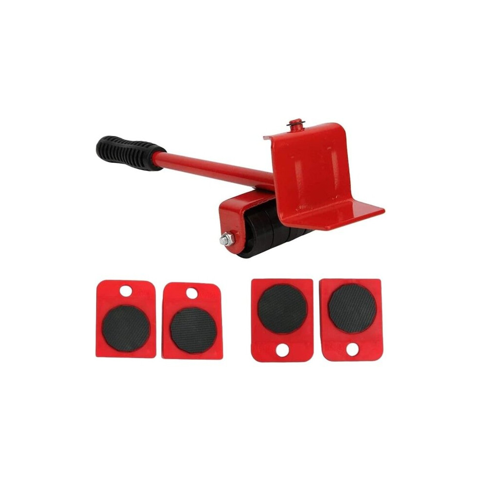 Kit de déménagement de meubles robuste (roulettes fixes en cinq pièces)