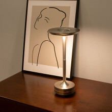 Luminária de mesa sem fio - Luminária de mesa recarregável ajustável à prova d'água, Luminária de mesa