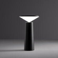Luminária de mesa sem fio LED, luminária de mesa recarregável USB, luz noturna sem fio com controle