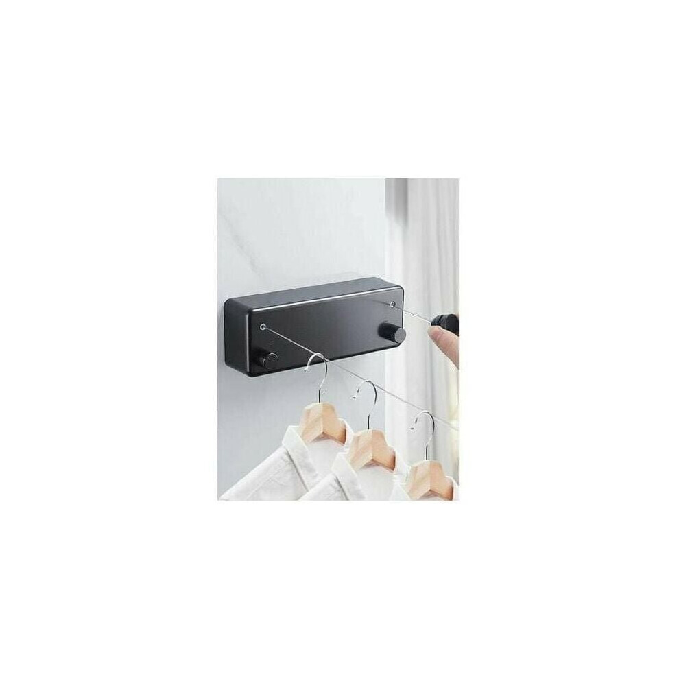 Étendoir à linge télescopique extérieur à 2 cordes Étendoir à linge télescopique réglable Étendoir à linge télescopique