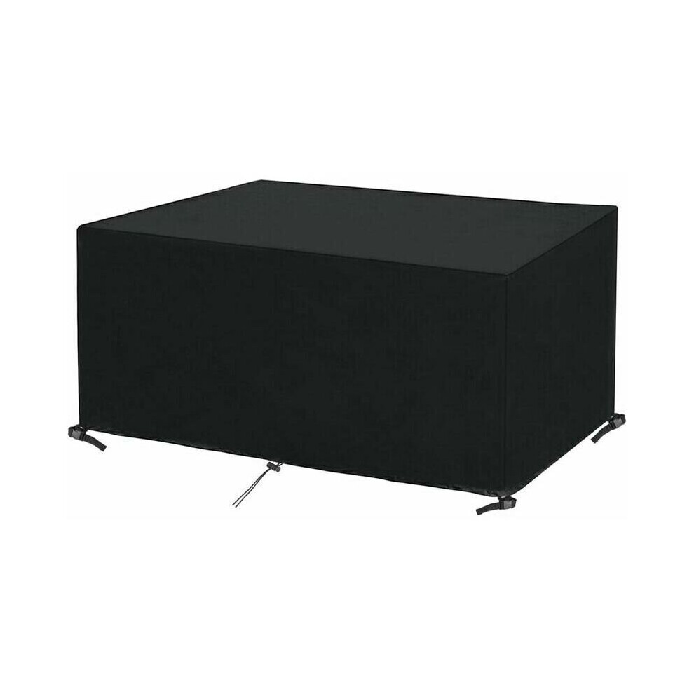 Housse de protection rectangulaire pour mobilier de jardin, imperméable et résistante pour protéger vos meubles