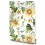 Carta da parati con girasoli e mais in acquerello 1