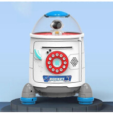 Raketové prasiatko pre deti Elektronická skrinka na mince Banka na mince Automatický bankomat Momey